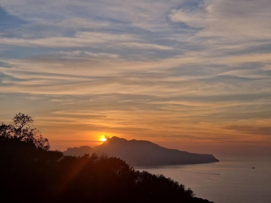 Sun & Relax, Relaxing Location With Seaview Villa Massa Lubrense Exterior foto