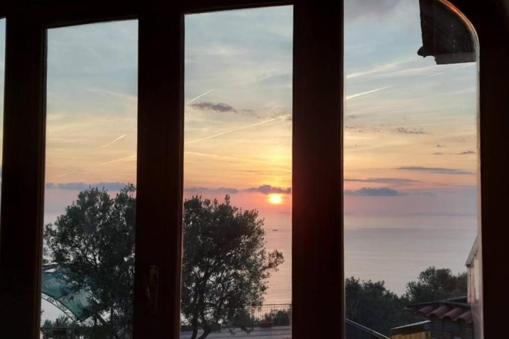 Sun & Relax, Relaxing Location With Seaview Villa Massa Lubrense Exterior foto
