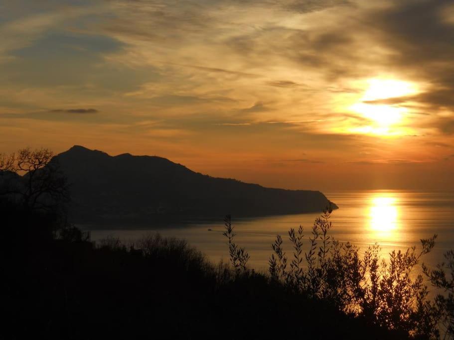 Sun & Relax, Relaxing Location With Seaview Villa Massa Lubrense Exterior foto