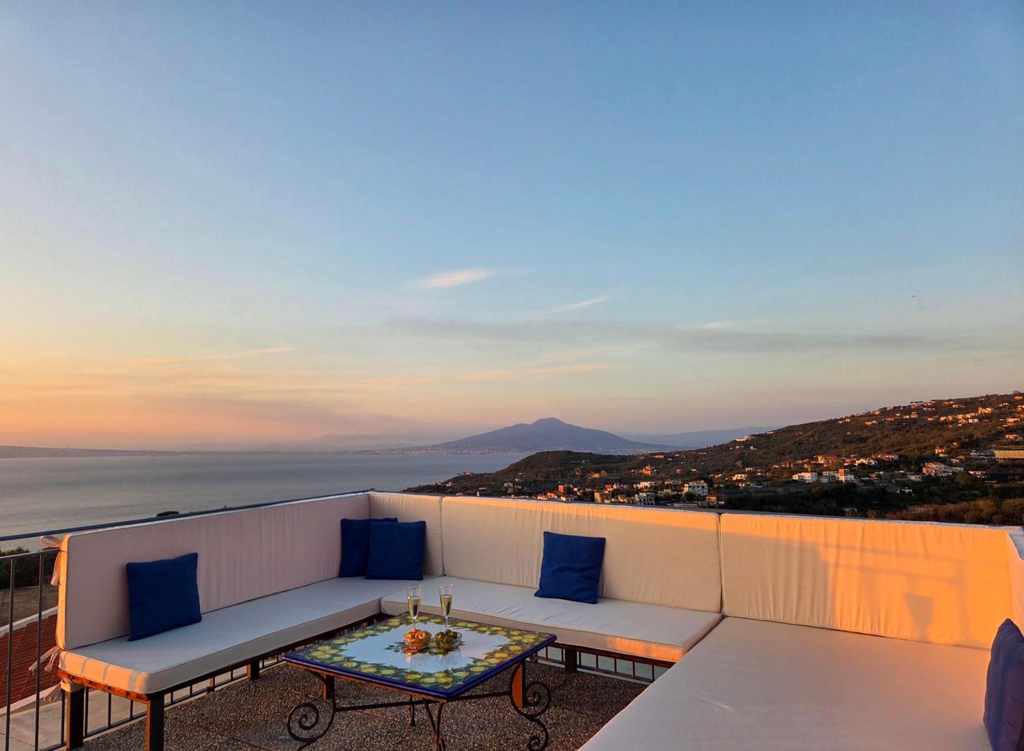 Sun & Relax, Relaxing Location With Seaview Villa Massa Lubrense Exterior foto