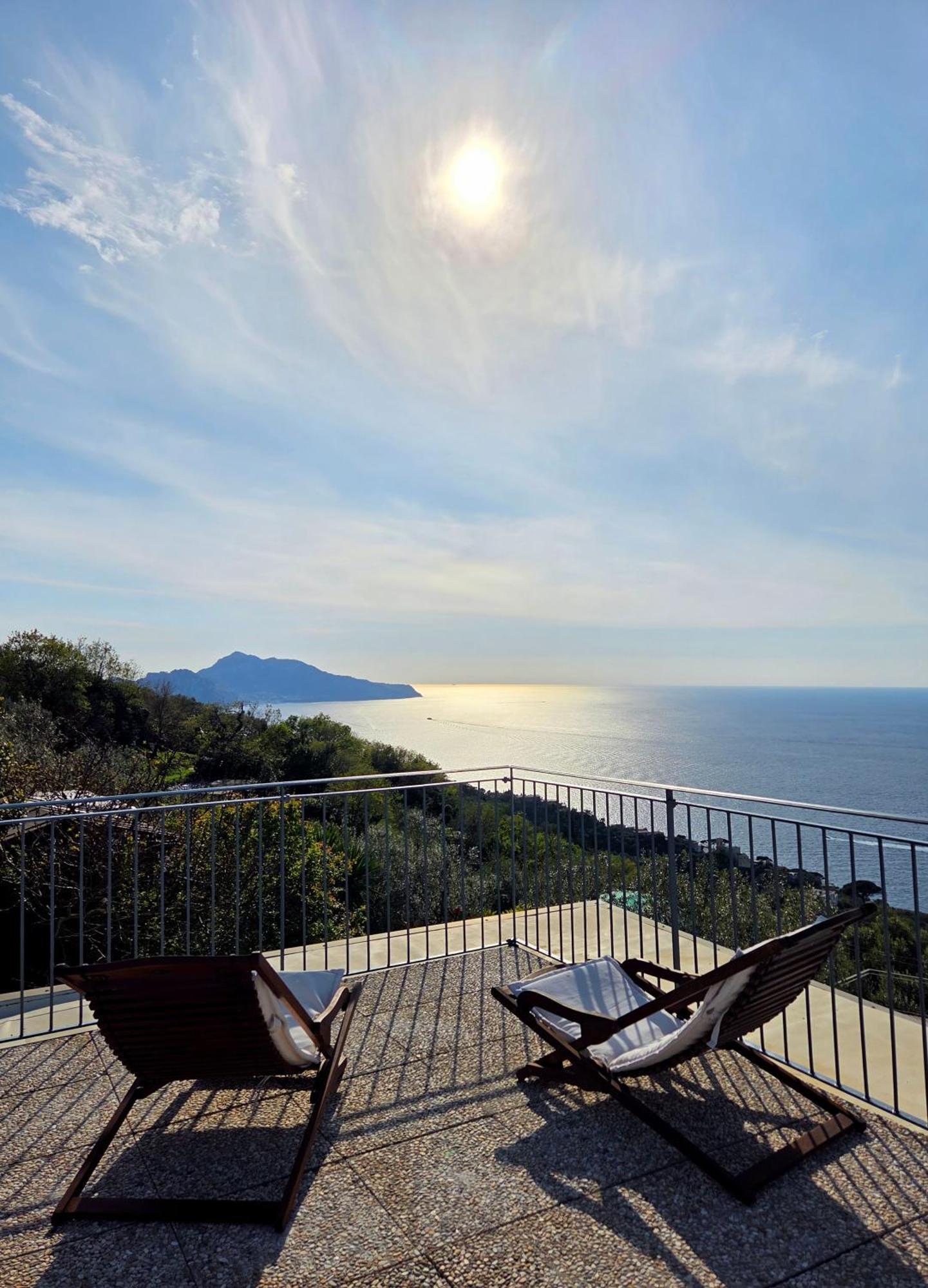 Sun & Relax, Relaxing Location With Seaview Villa Massa Lubrense Exterior foto