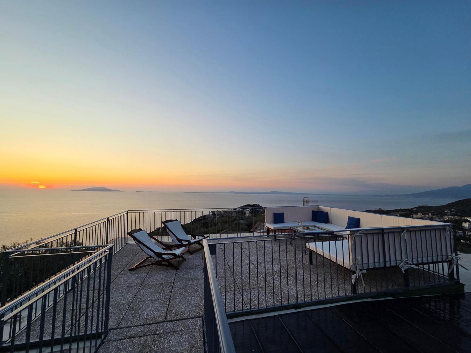 Sun & Relax, Relaxing Location With Seaview Villa Massa Lubrense Exterior foto