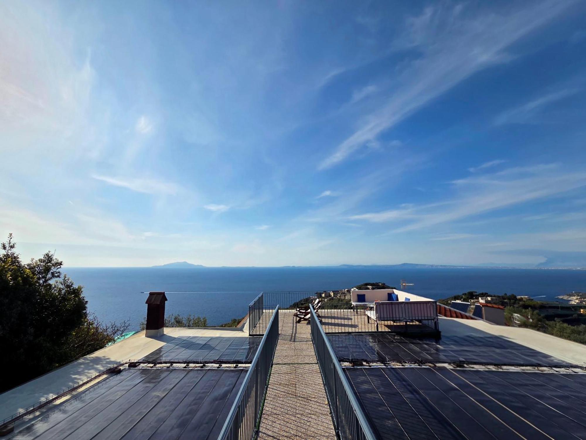 Sun & Relax, Relaxing Location With Seaview Villa Massa Lubrense Exterior foto
