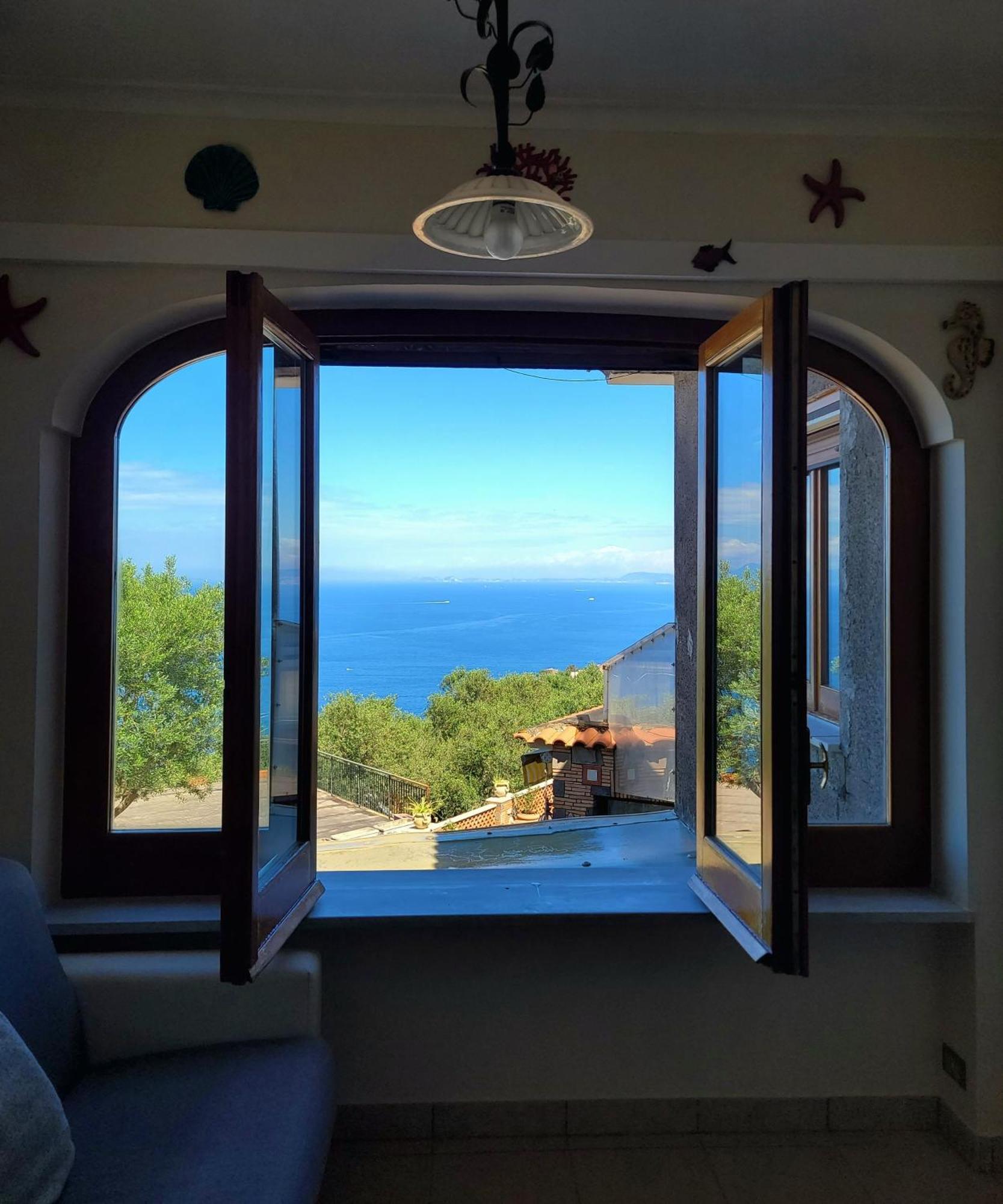 Sun & Relax, Relaxing Location With Seaview Villa Massa Lubrense Exterior foto